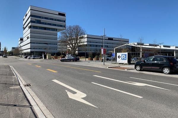 Max-Jarecki-Straße in der Bahnstadt. Foto: Stadt Heidelberg Max-Jarecki-Straße in der Bahnstadt. Foto: Stadt Heidelberg