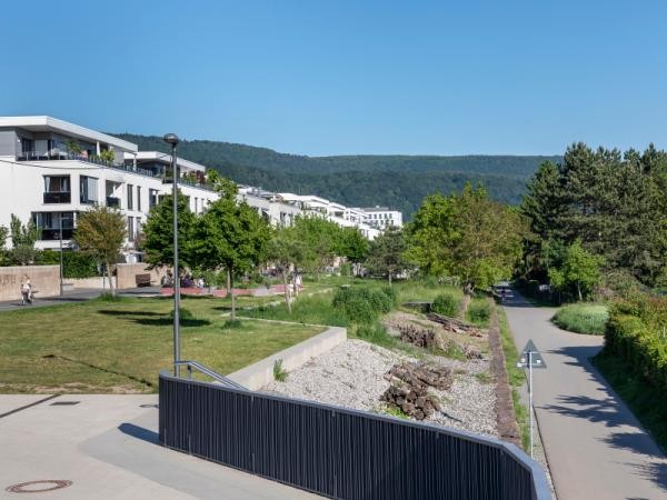 Ausgleichsflächen in der Bahnstadt. Foto: Buck Ausgleichsflächen in der Bahnstadt. Foto: Buck