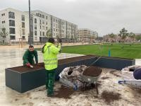 Eröffnung der Pfaffengrunder Terrasse (Foto: Stadt Heidelberg) Eröffnung der Pfaffengrunder Terrasse