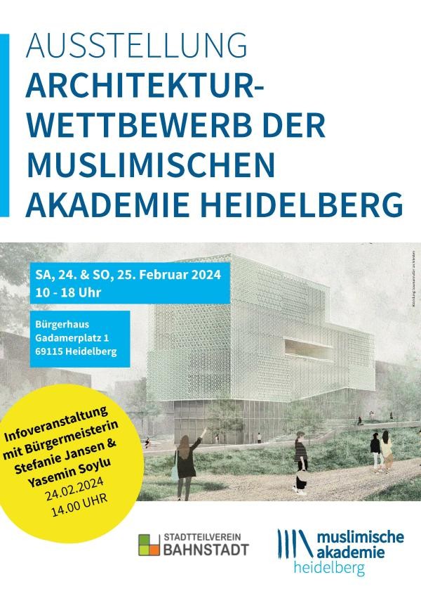 (Foto: Muslimische Akademie Heidelberg) Plakat zur Ausstellung und Informationsveranstaltung