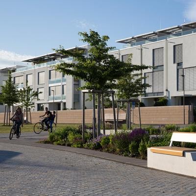 Fahrradfahrer auf Promenade (Foto: Buck) Fahrradfahrer auf Promenade (Foto: Buck)