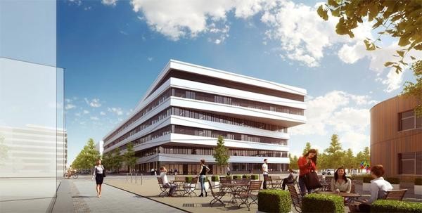 Rendering SkyAngels - Außenansicht (Foto: Atelier Kontrast) Rendering SkyAngels - Außenansicht (Foto: Atelier Kontrast)