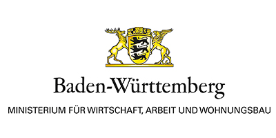 Logo Ministerium für Wirtschaft, Arbeit und Wohnungsbau Baden-Württemberg Logo Ministerium für Wirtschaft, Arbeit und Wohnungsbau Baden-Württemberg