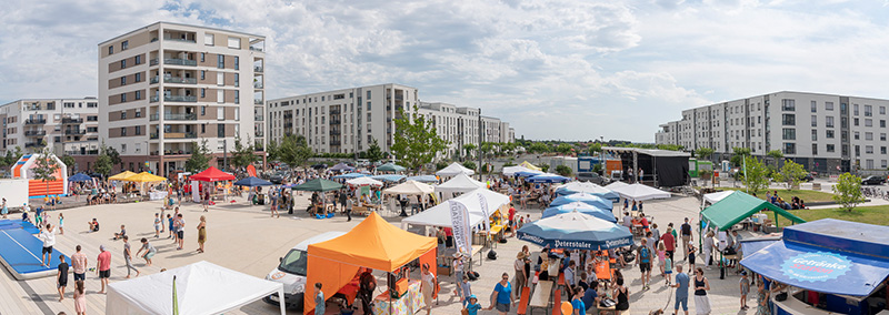 Das Bahnstadtfest 2019. (Foto: Buck) Das Bahnstadtfest 2019. (Foto: Buck)