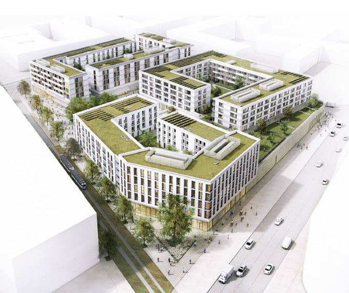 Die „Westarkaden Heidelberg“ (Foto: Unmüssig) Die „Westarkaden Heidelberg“ (Foto: Unmüssig)